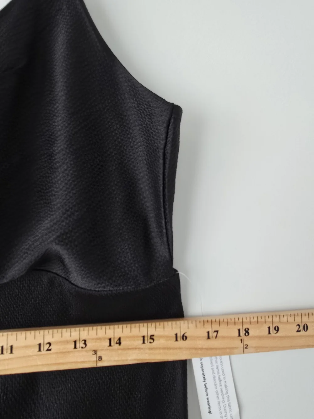 sofia by sofia vergara Black Satin Midi Slip Dress M NWT - Picture 6 of 8